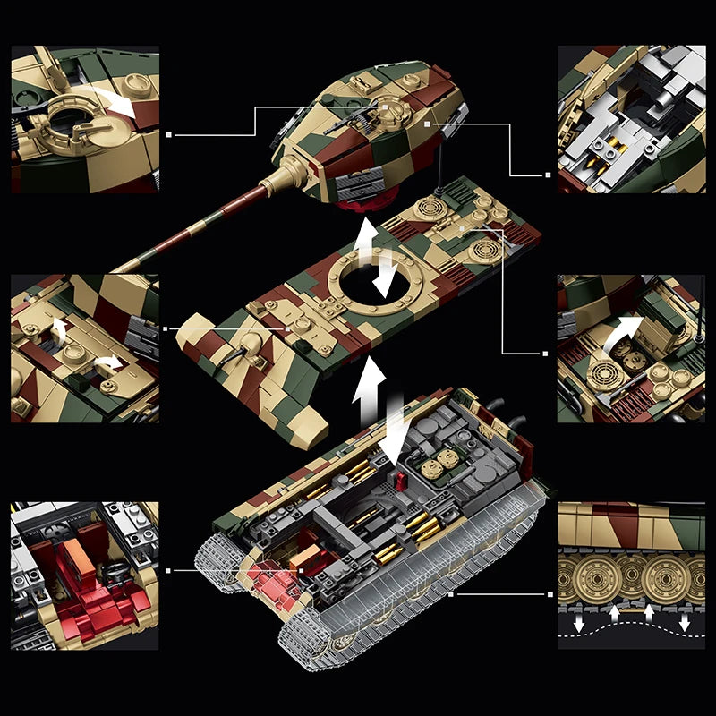 Maquette char King Tiger II