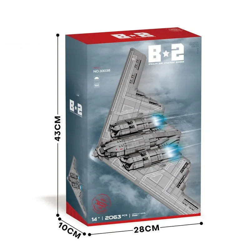 Maquette bombardier B-2