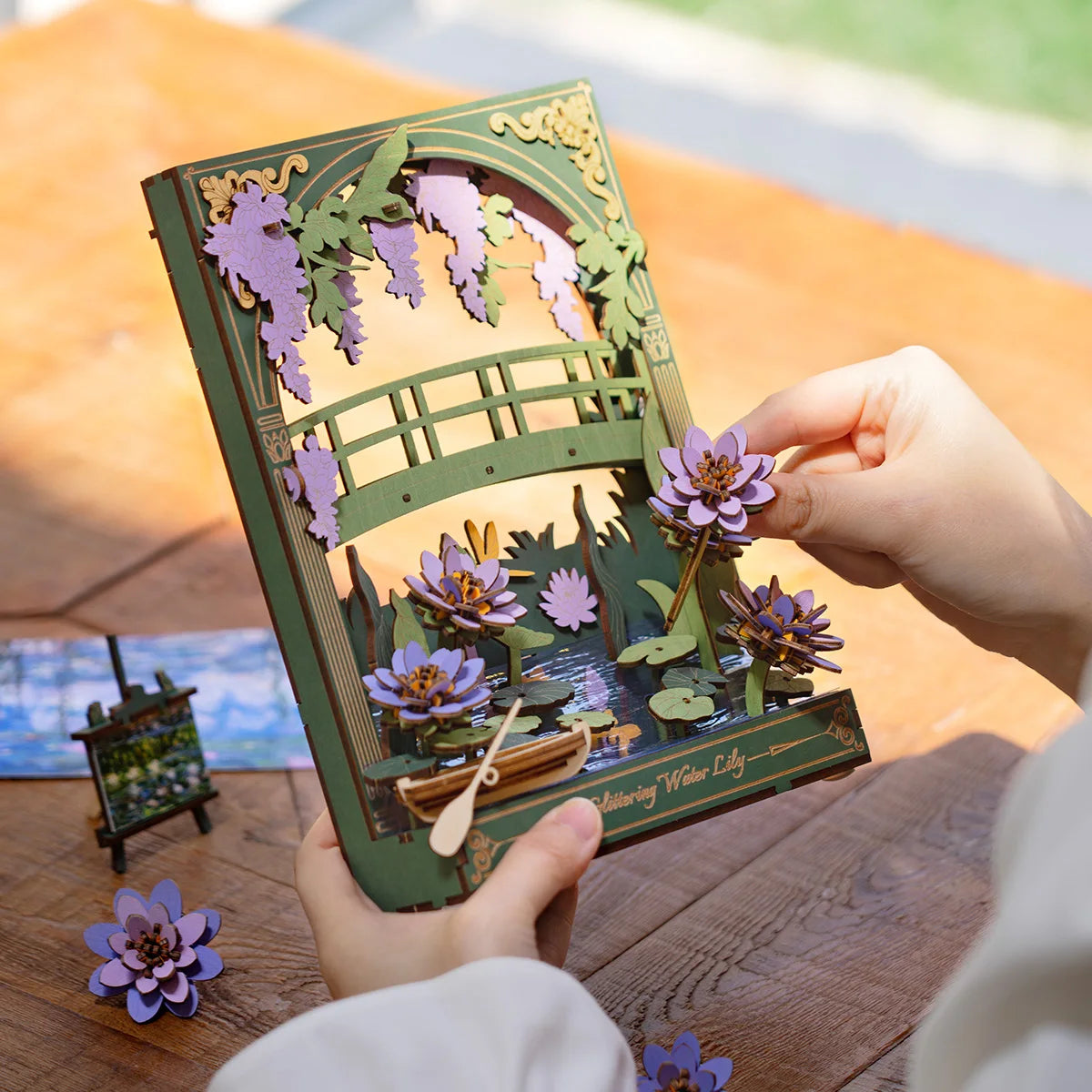 Maquette Nymphéas de Monet