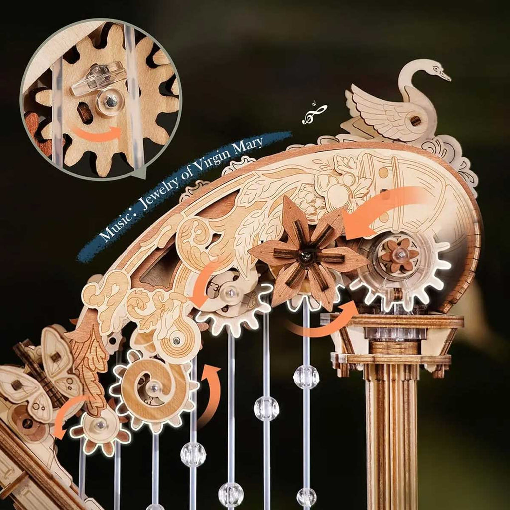 Maquette harpe