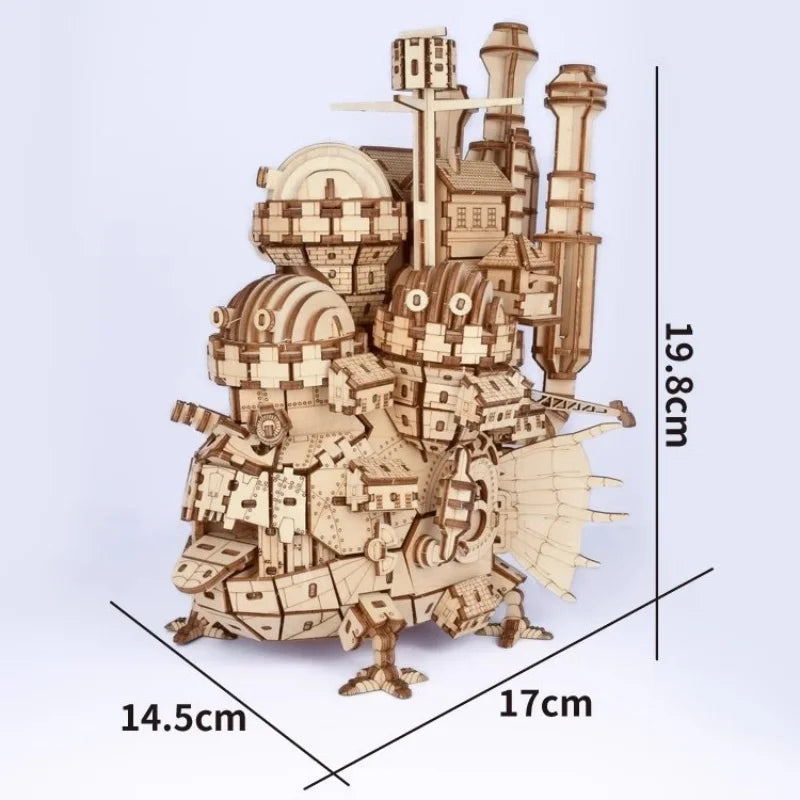 Maquette Château Steampunk
