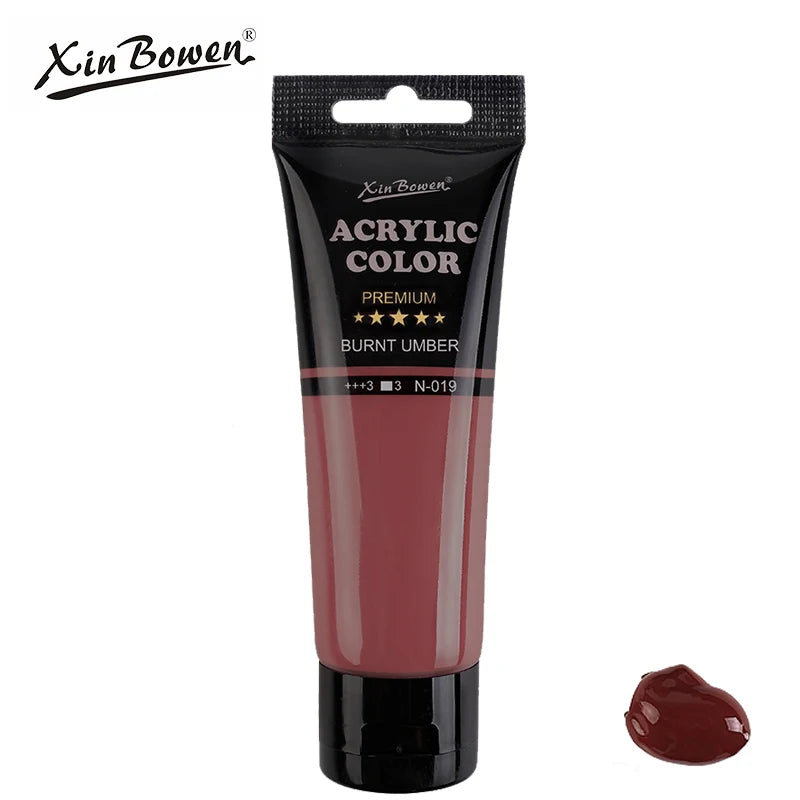 Tubes peinture acrylique 75ml