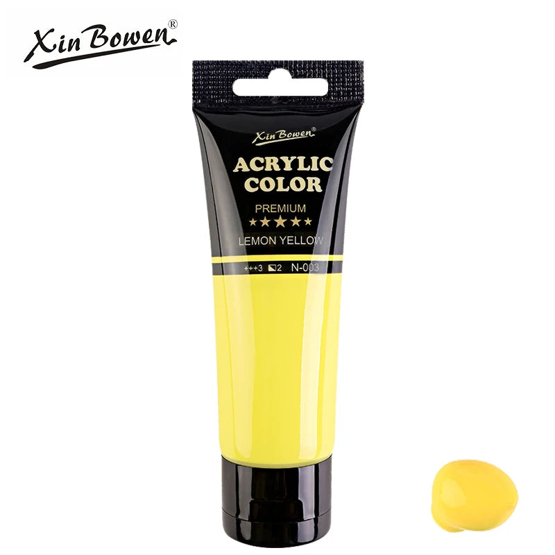 Tubes peinture acrylique 75ml