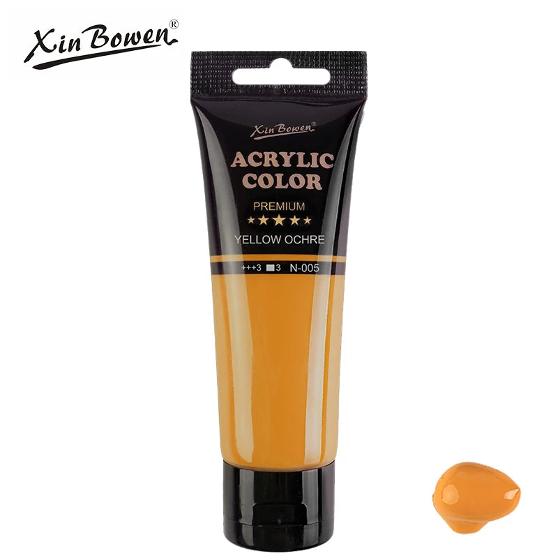 Tubes peinture acrylique 75ml
