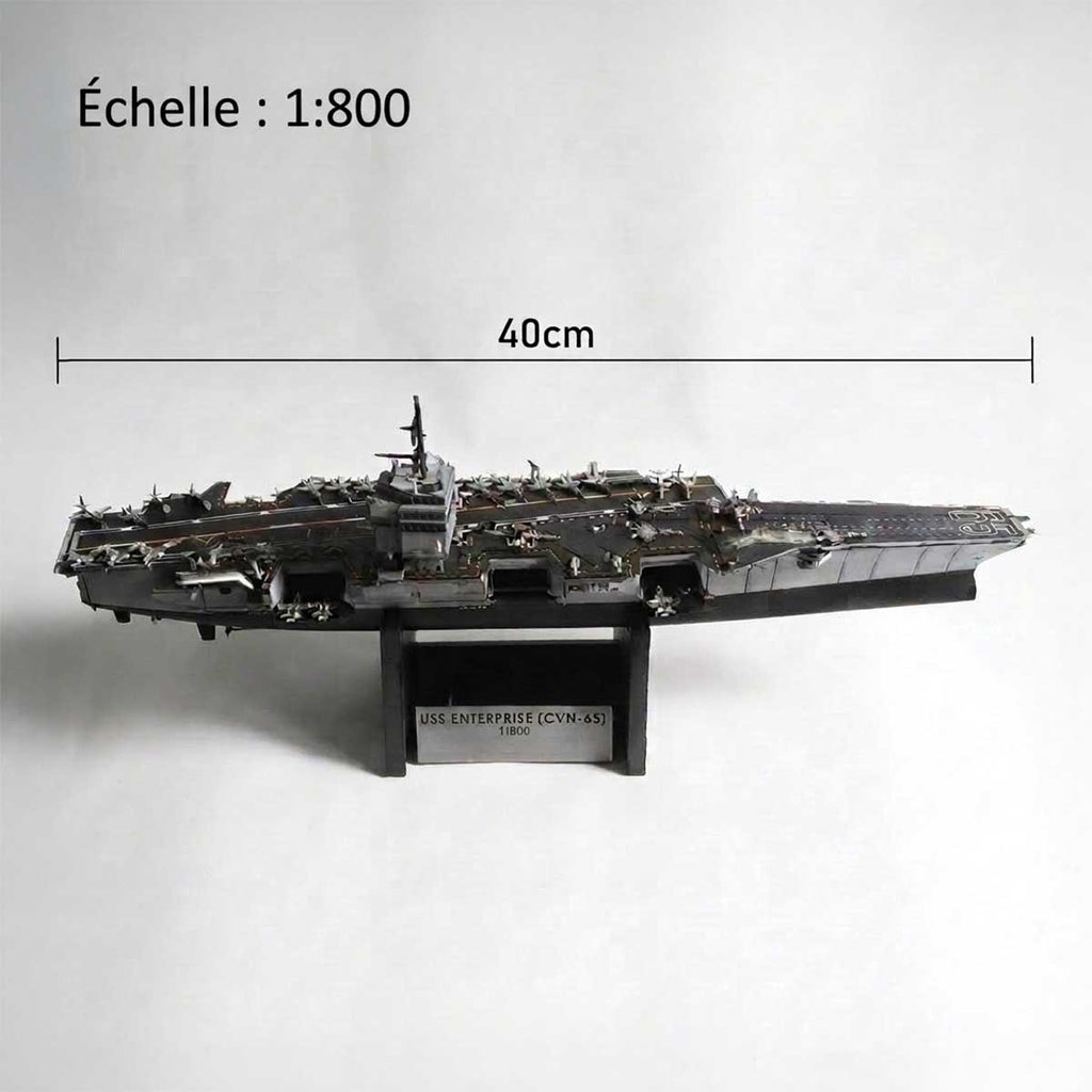 Maquette porte-avions USS Enterprise