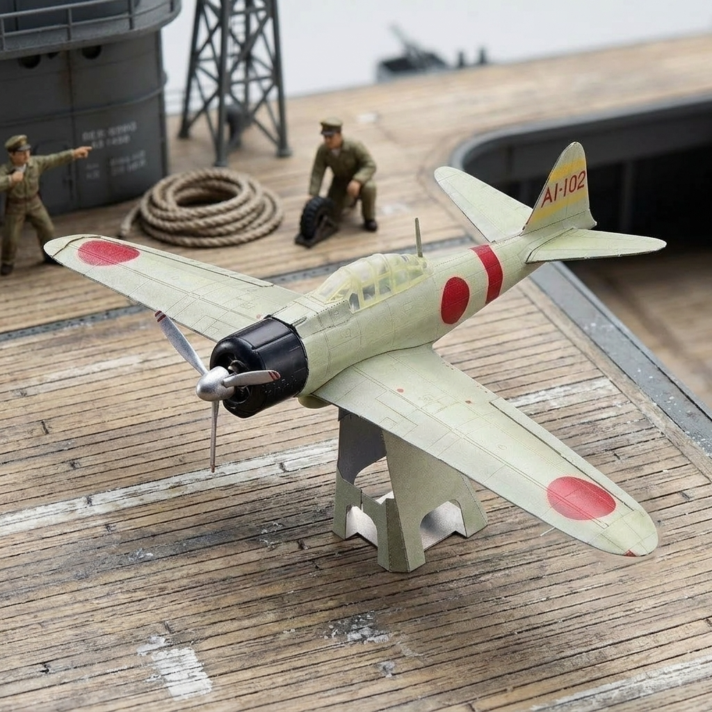 Maquette Mitsubishi Zero