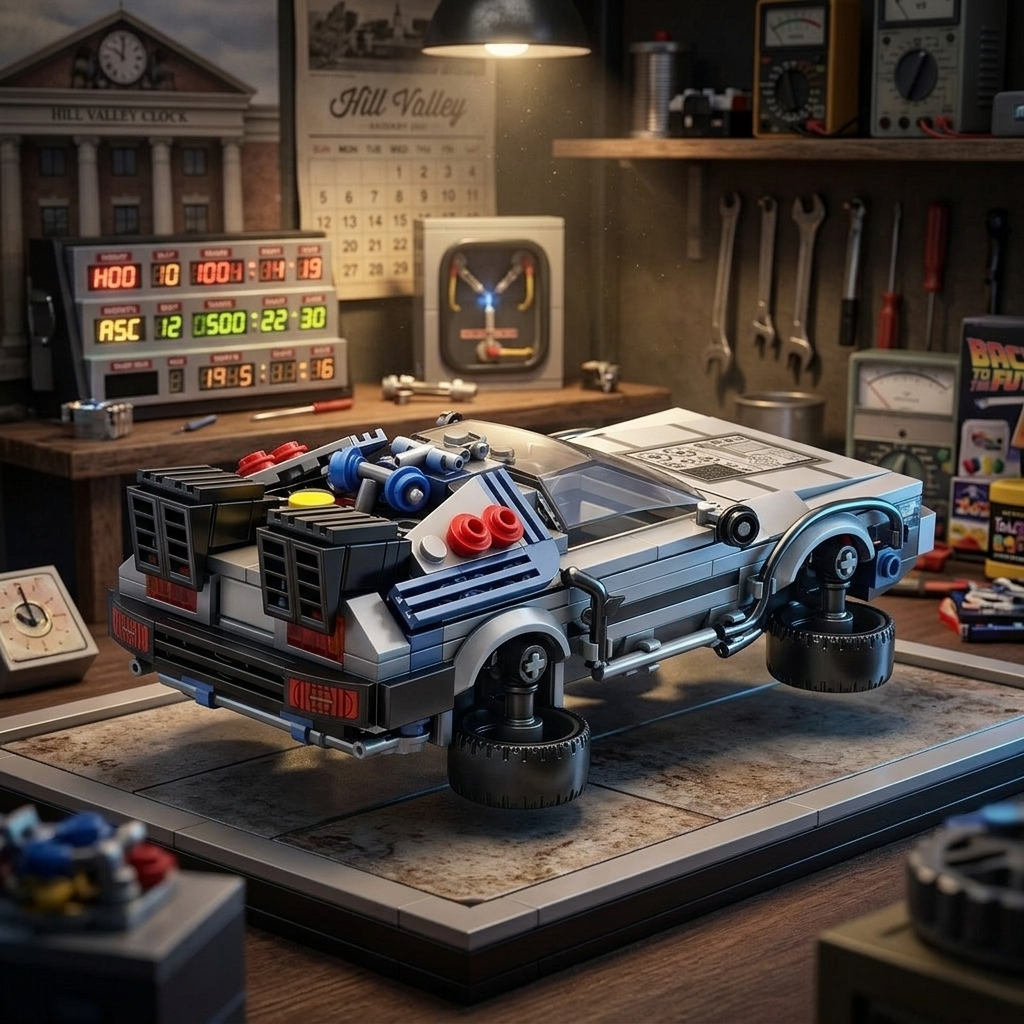 Maquette Delorean