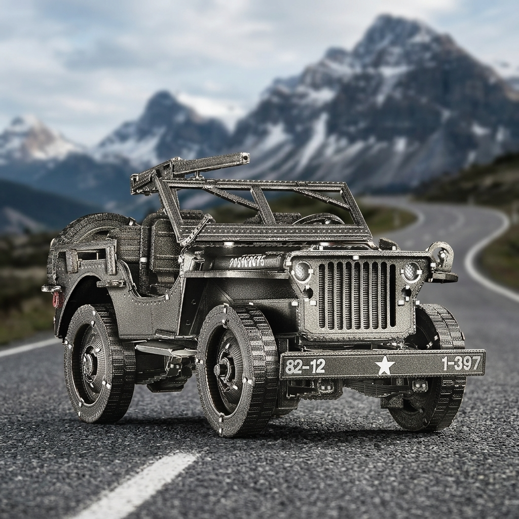 Maquette Jeep Willys MB