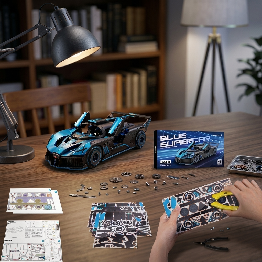 Maquette de voiture de sport