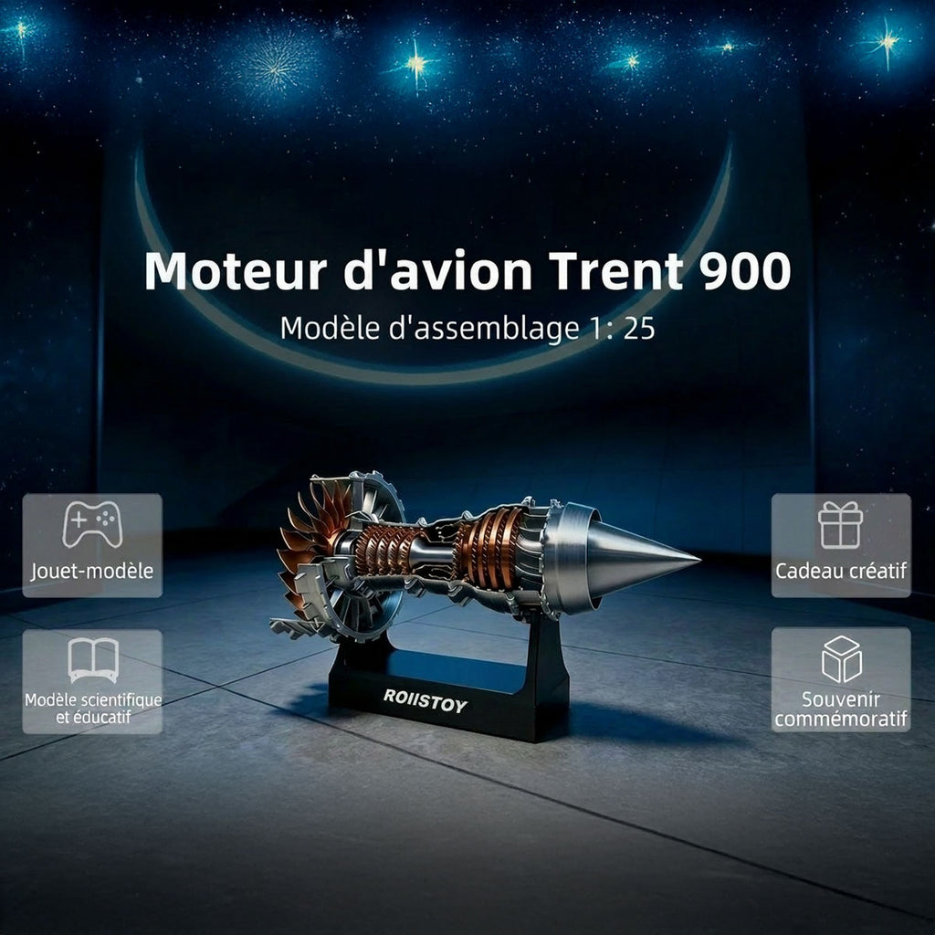 Maquette moteur d'avion