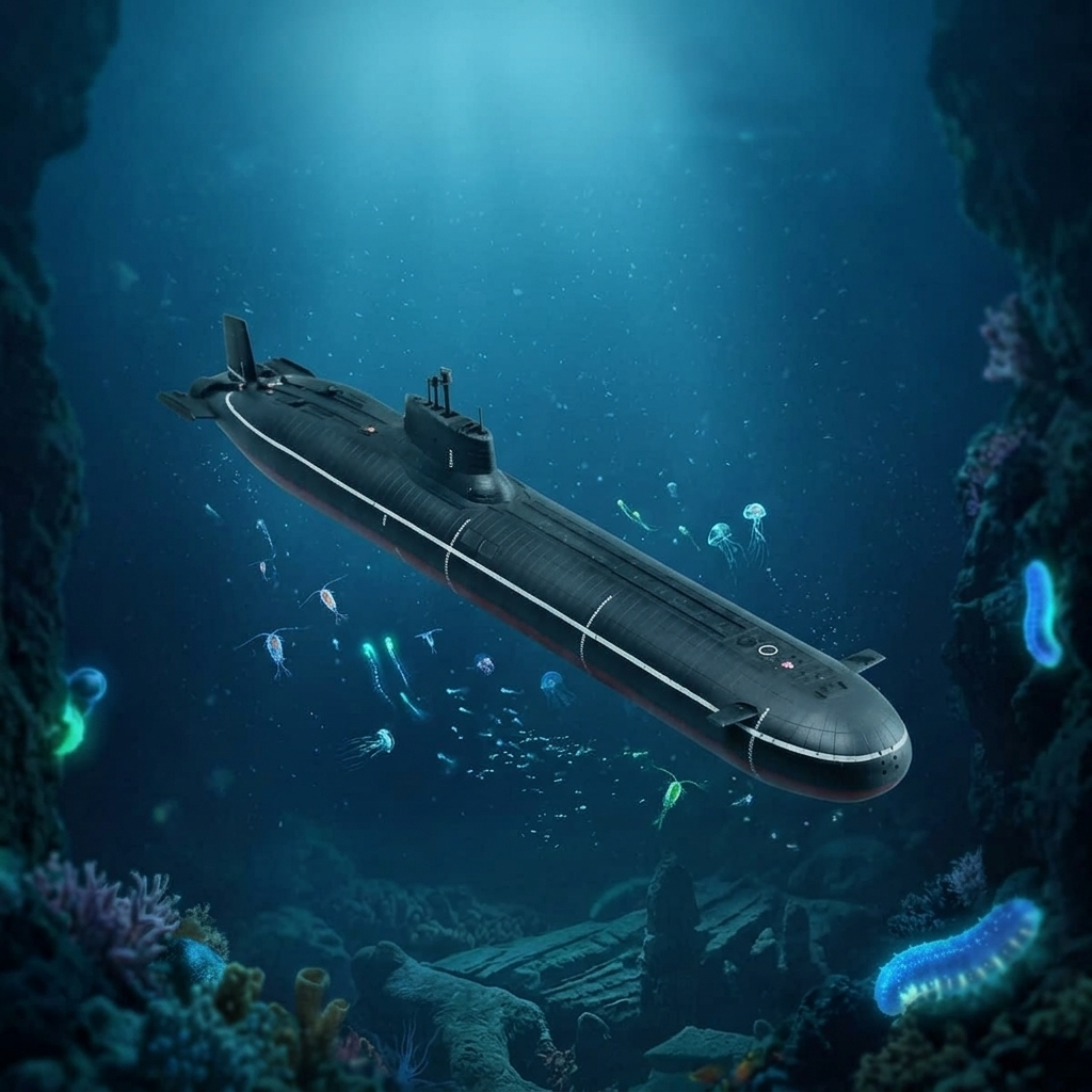 Maquette sous marin Typhoon