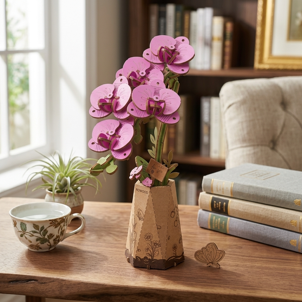 Puzzle Orchidée 3D