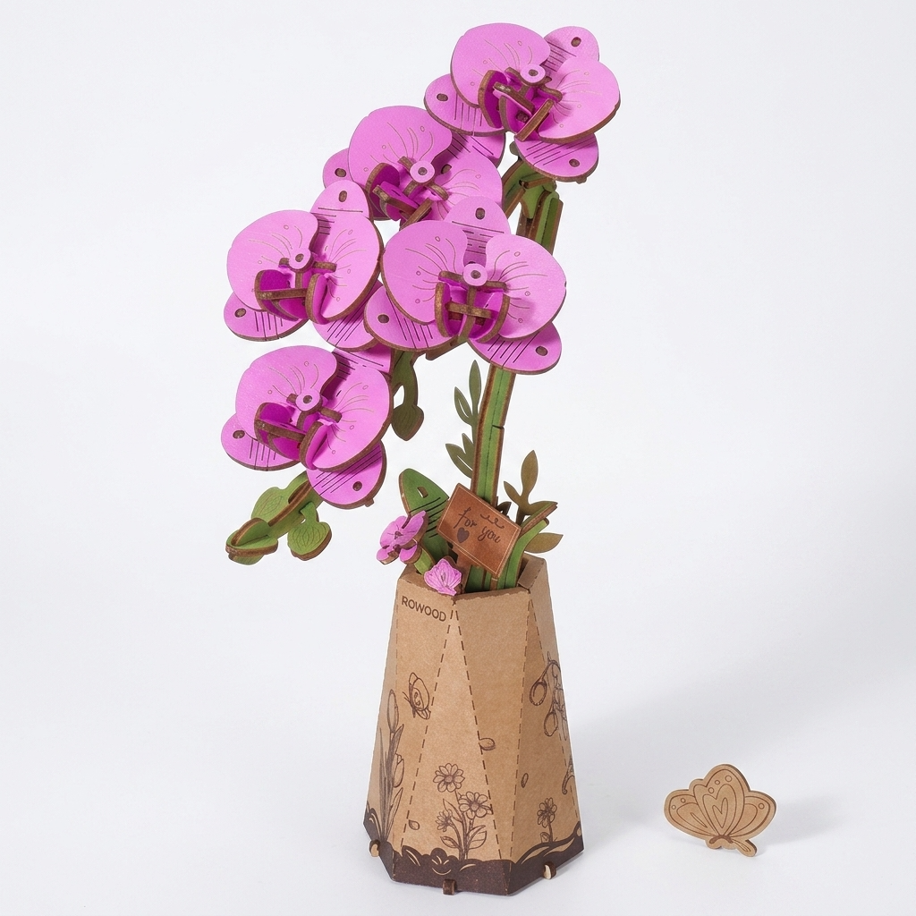 Puzzle Orchidée 3D