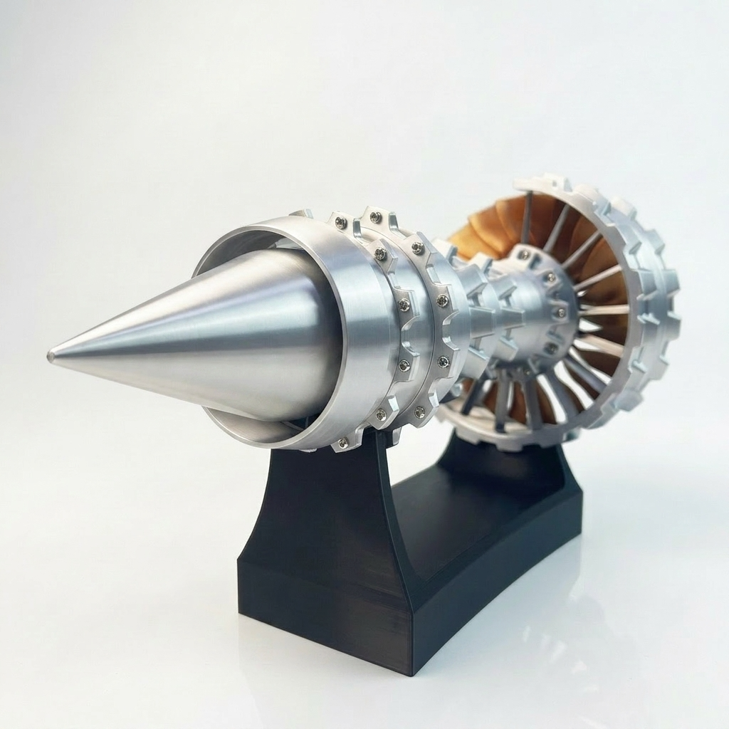 Maquette moteur d'avion