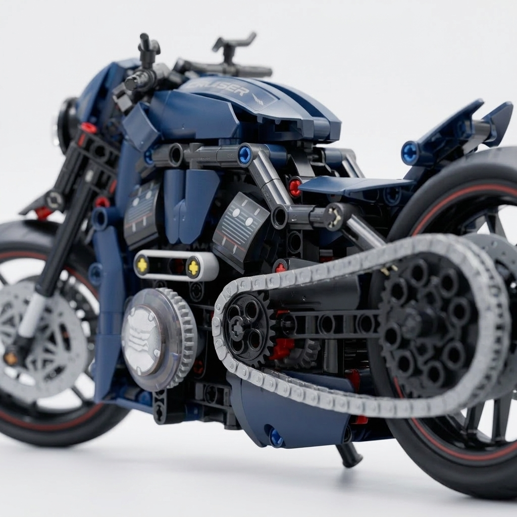 Maquette moto 1:8