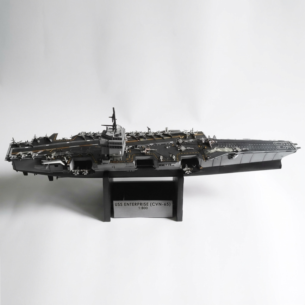 Maquette porte-avions USS Enterprise