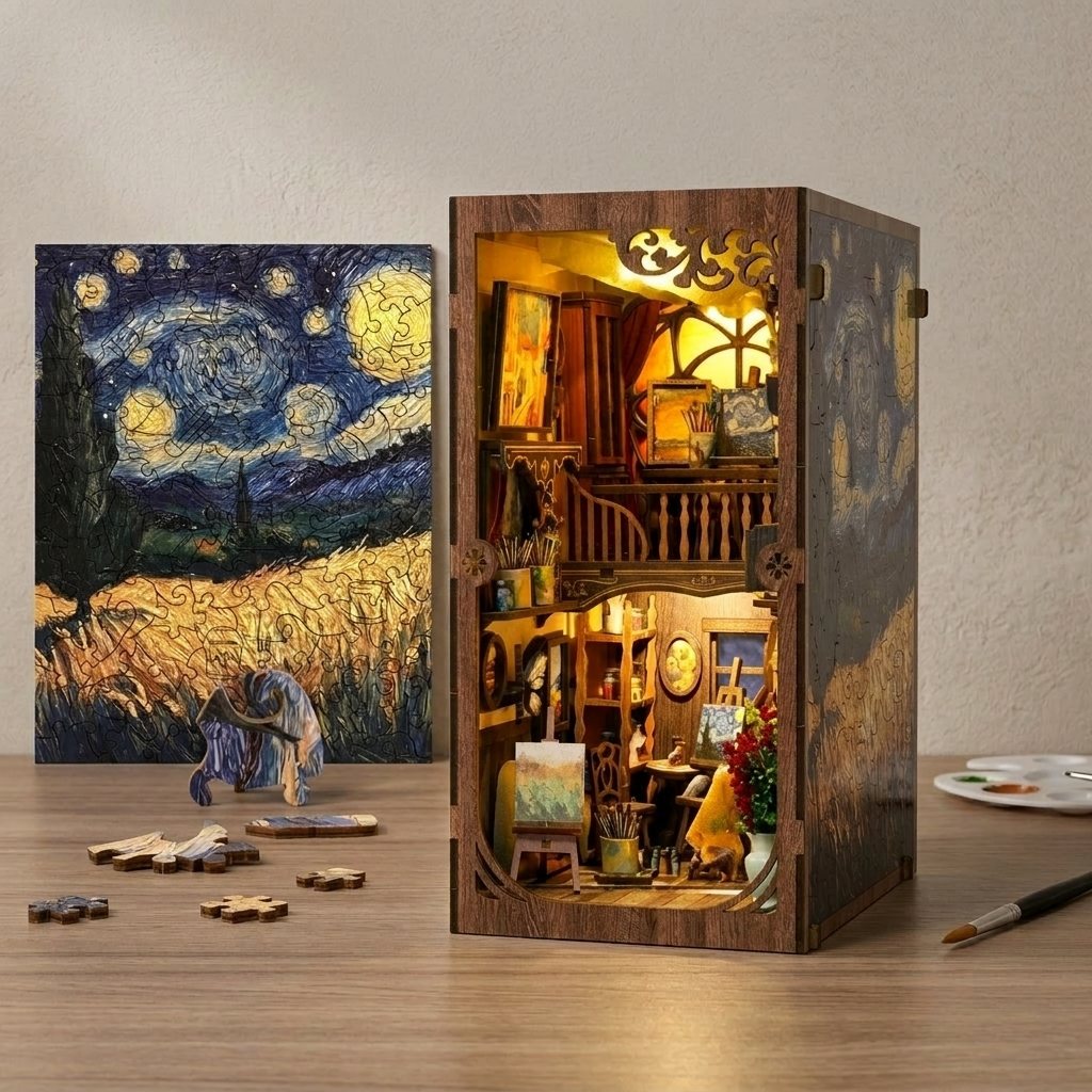 Book Nook Van Gogh