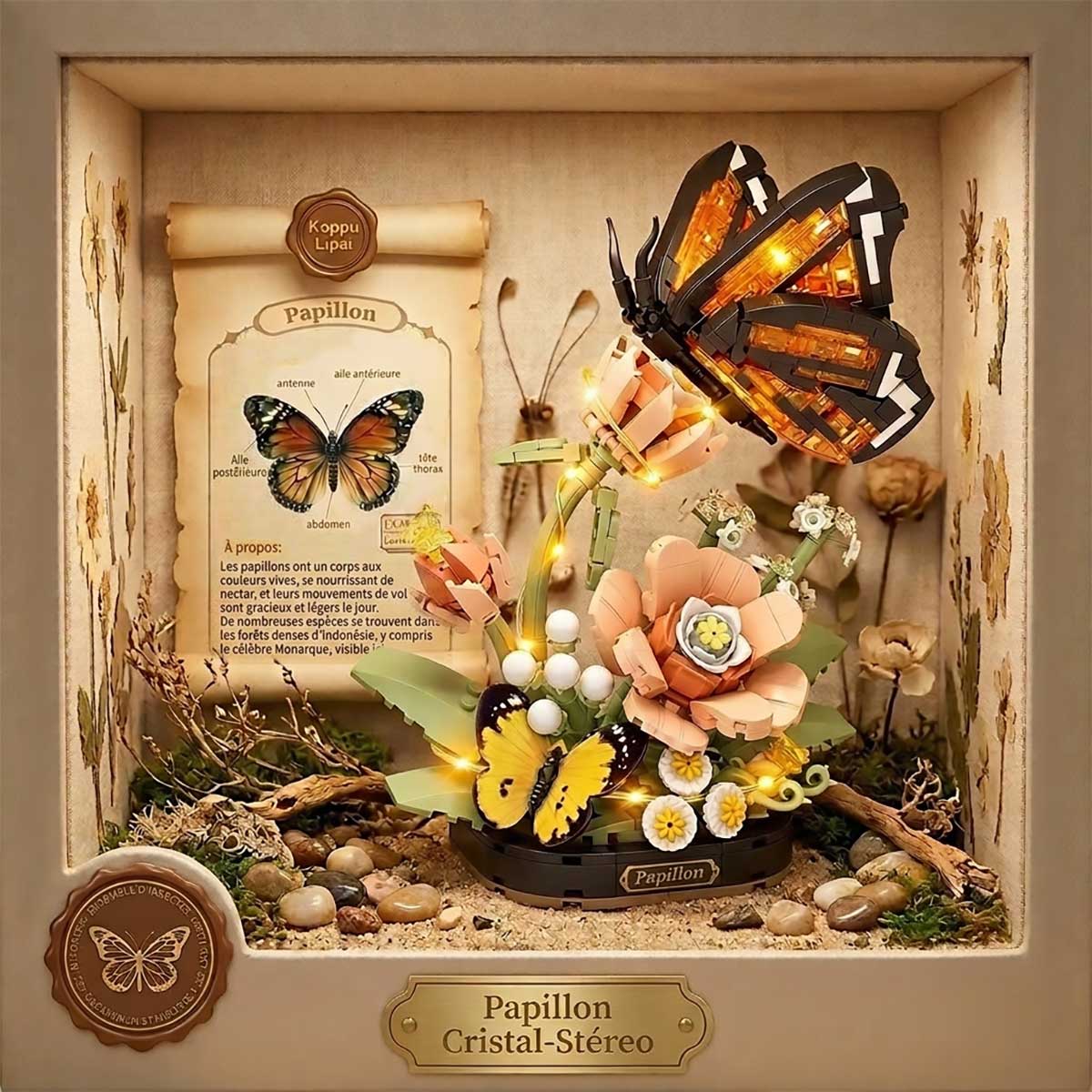 Maquette papillon