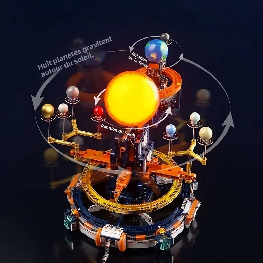 Maquette système solaire