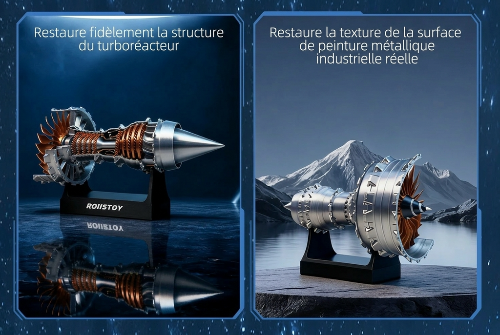 Maquette moteur d'avion