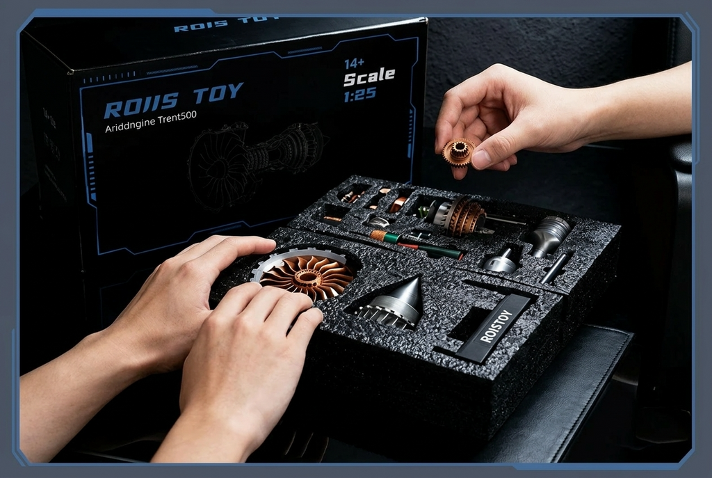 Maquette moteur d'avion
