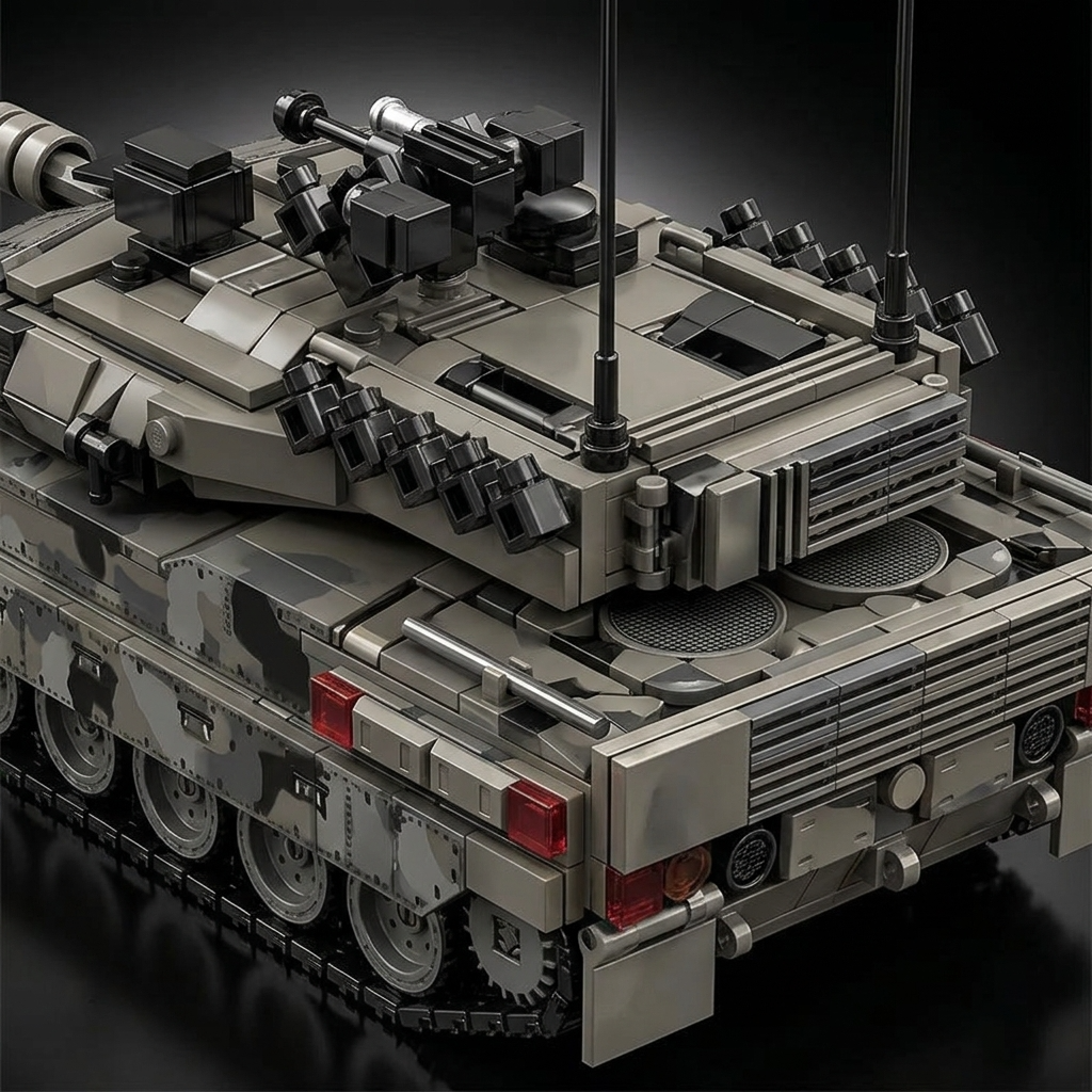 Maquette Char Leopard 2A7