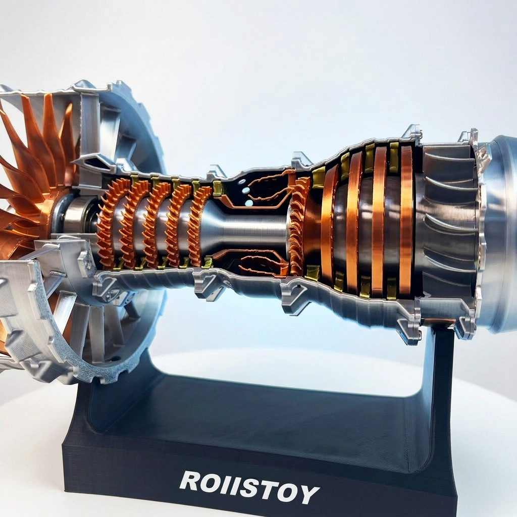 Maquette moteur d'avion