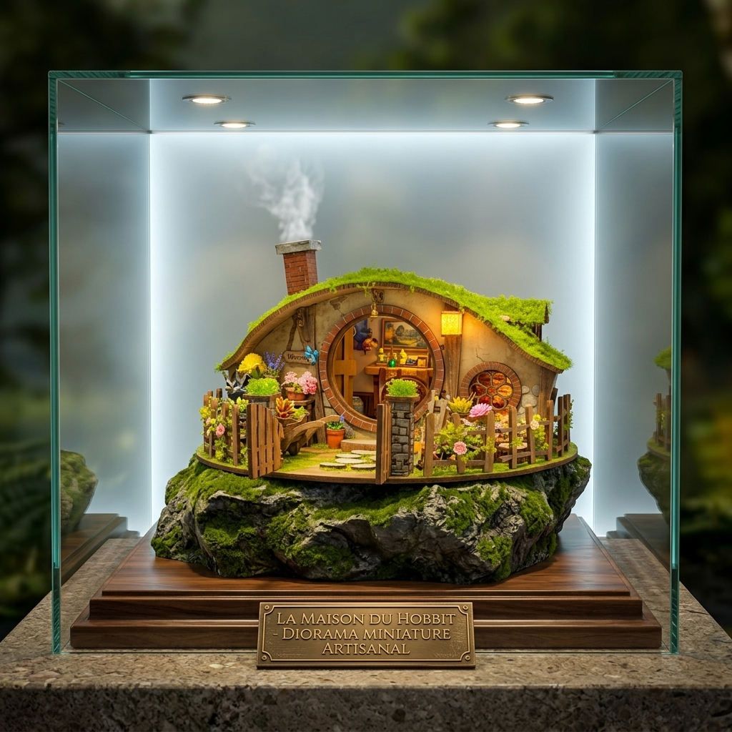 Maquette maison miniature