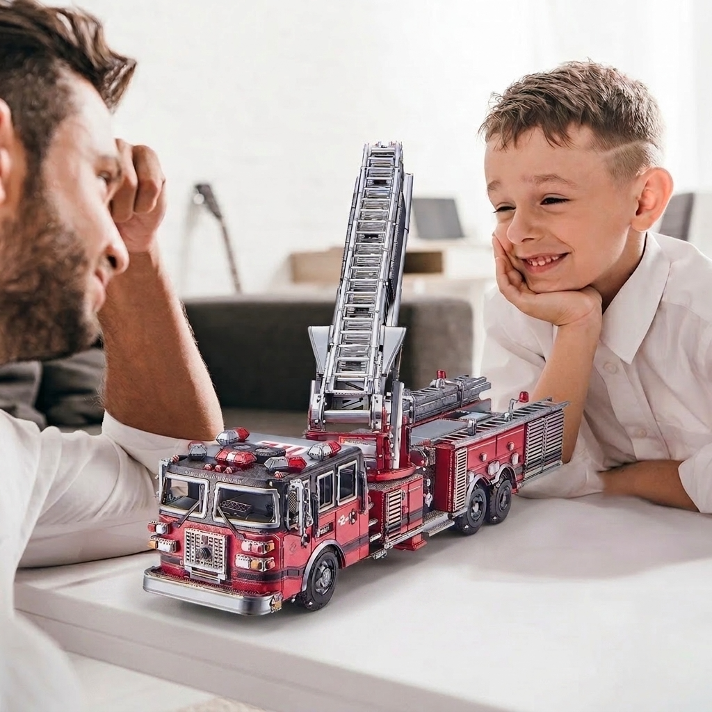 Maquette camion pompier