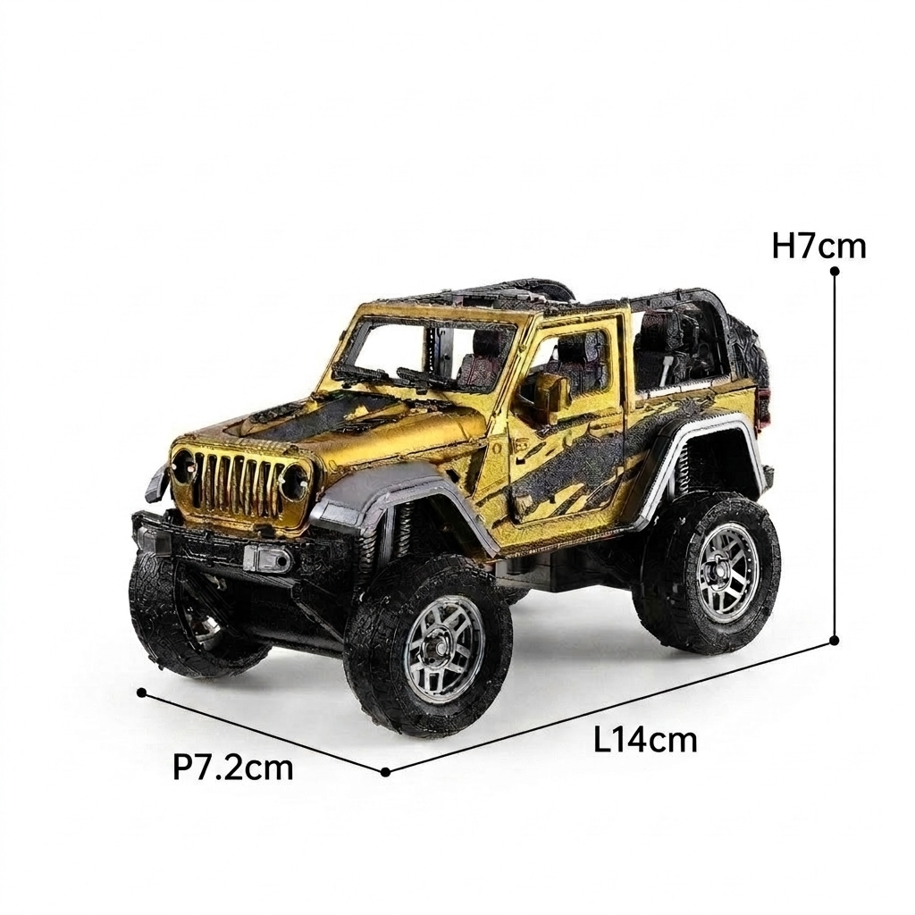 Maquette Jeep Wrangler