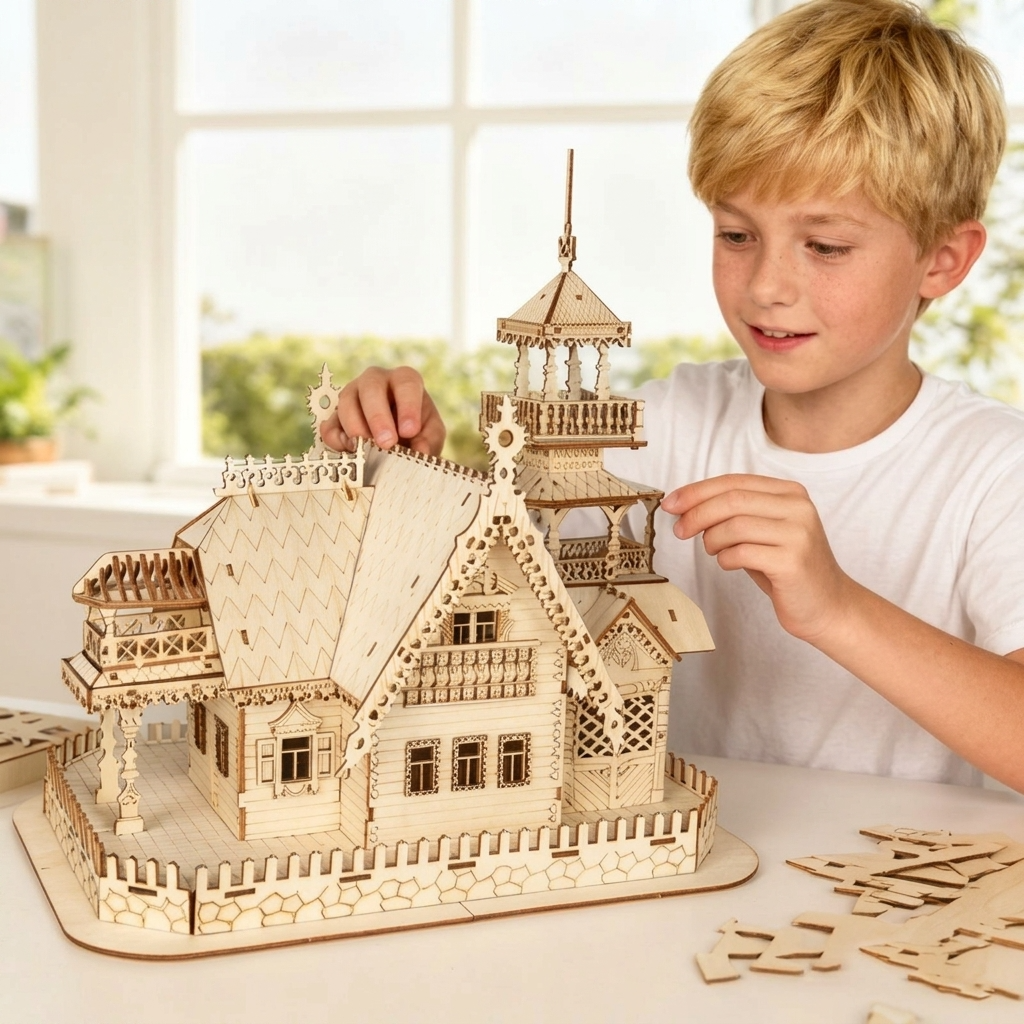 Maquette maison victorienne