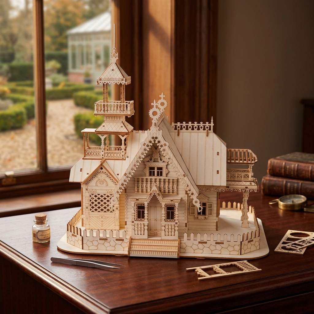 Maquette maison victorienne