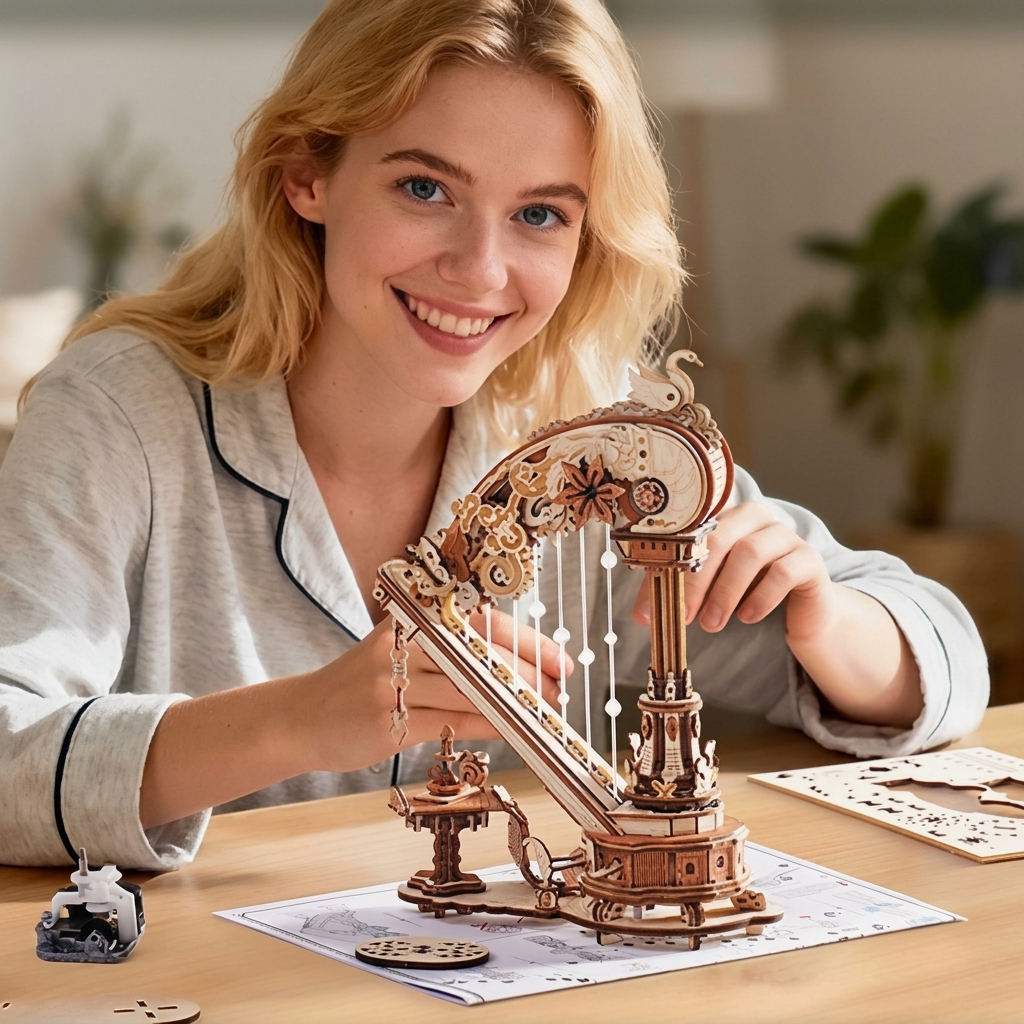 Maquette harpe