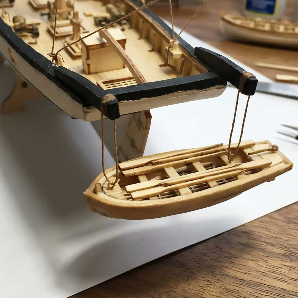 Maquette voilier bois