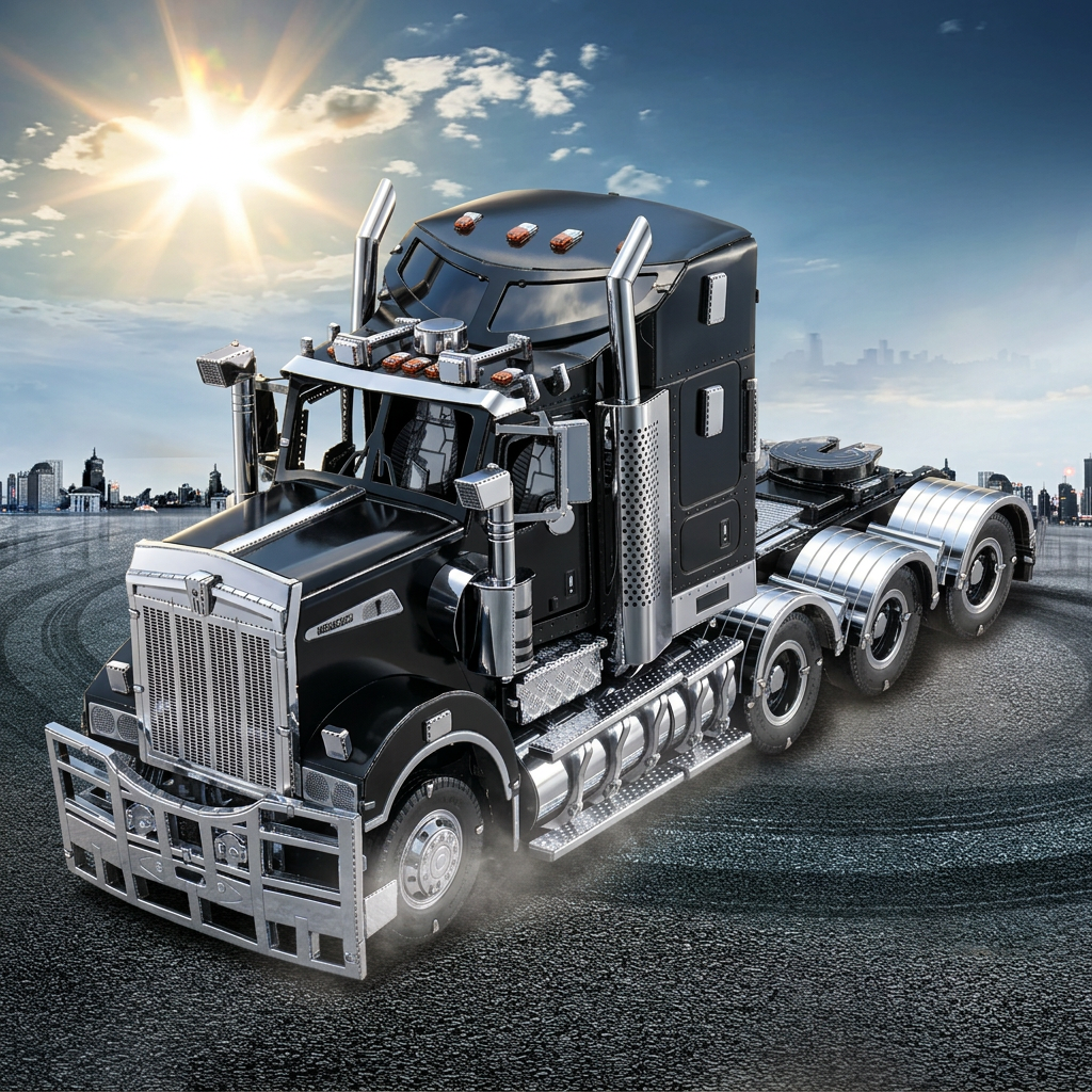 Maquette camion américain