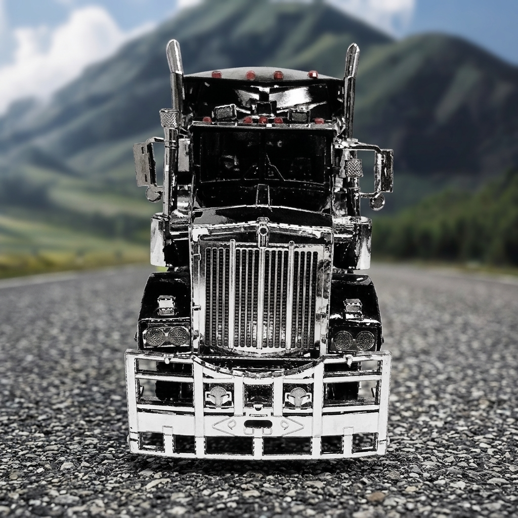 Maquette camion américain