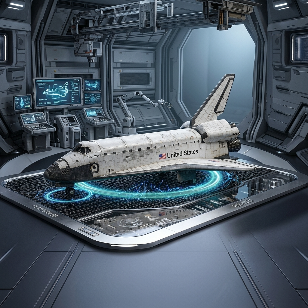 Navette spatiale maquette