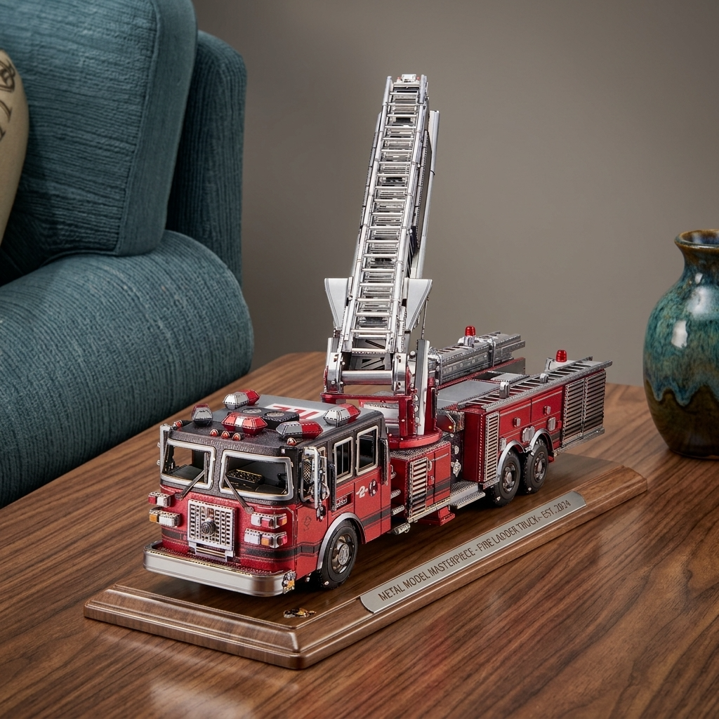 Maquette camion pompier