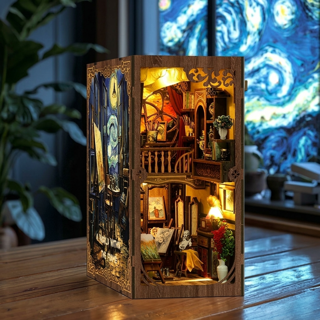 Book Nook Van Gogh