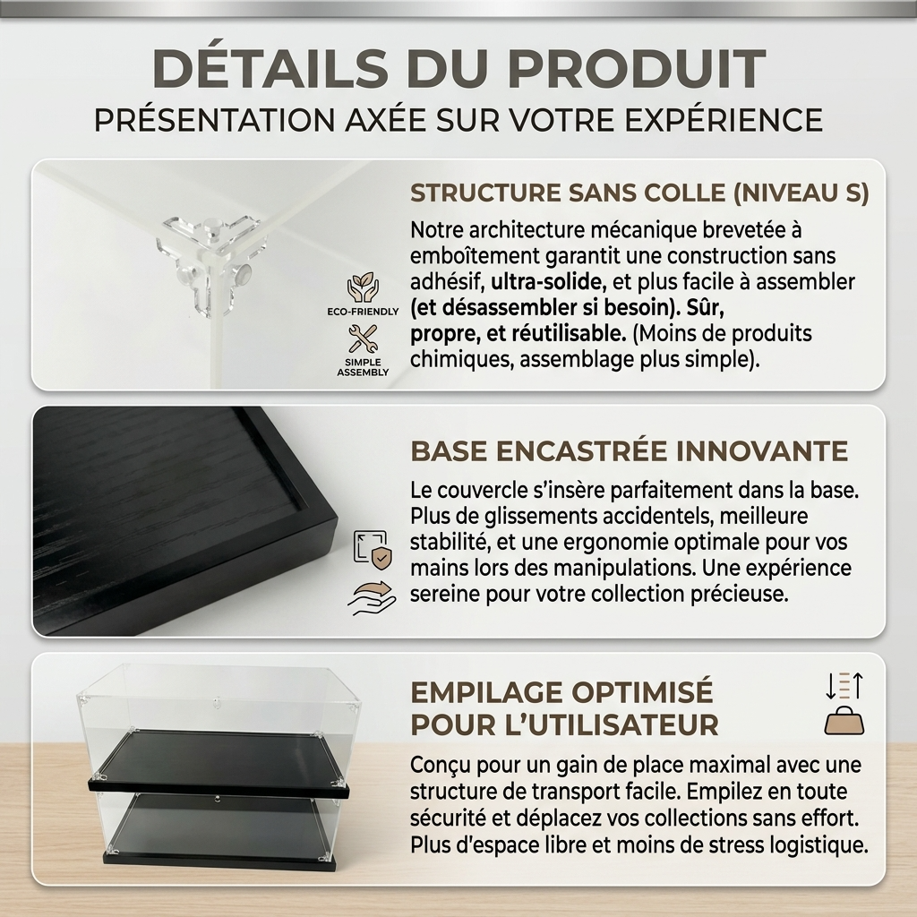 Vitrine acrylique