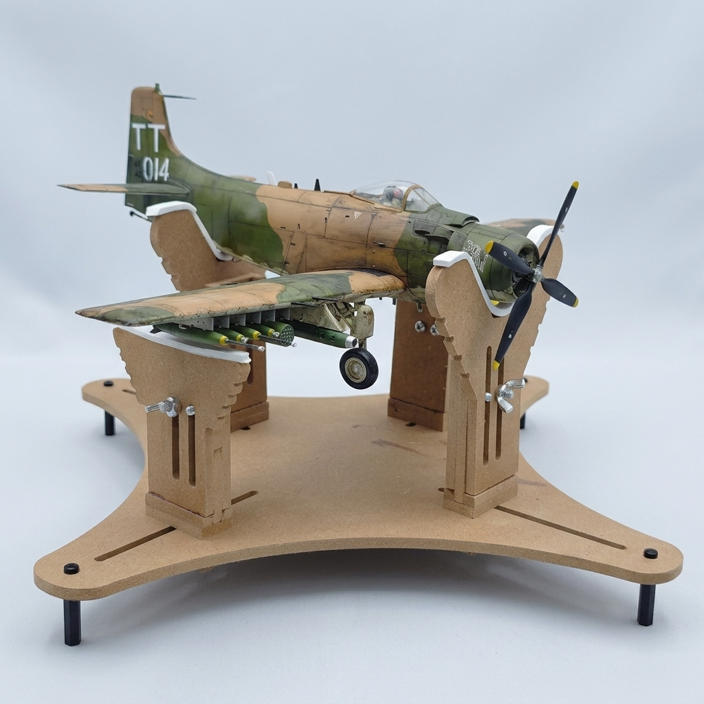 Support pour maquette avion