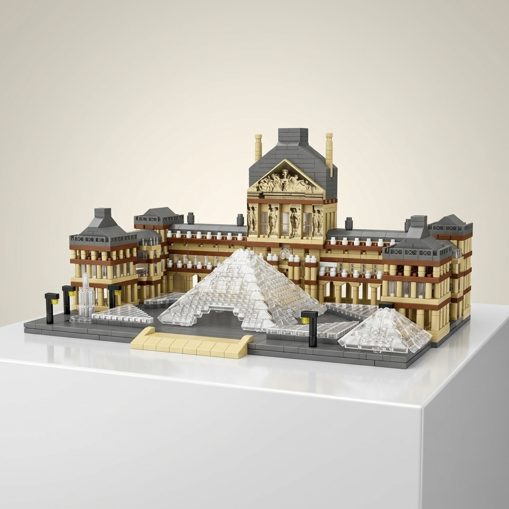 Maquette du Louvre