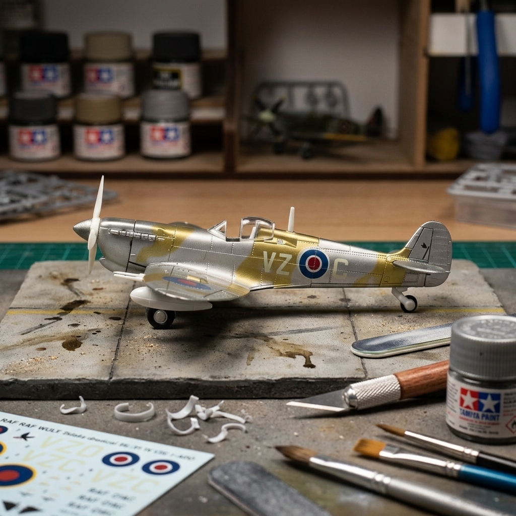 Spitfire avion Maquette