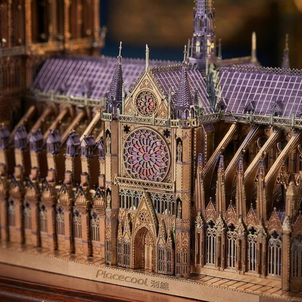 Maquette Notre-Dame de Paris - Métal