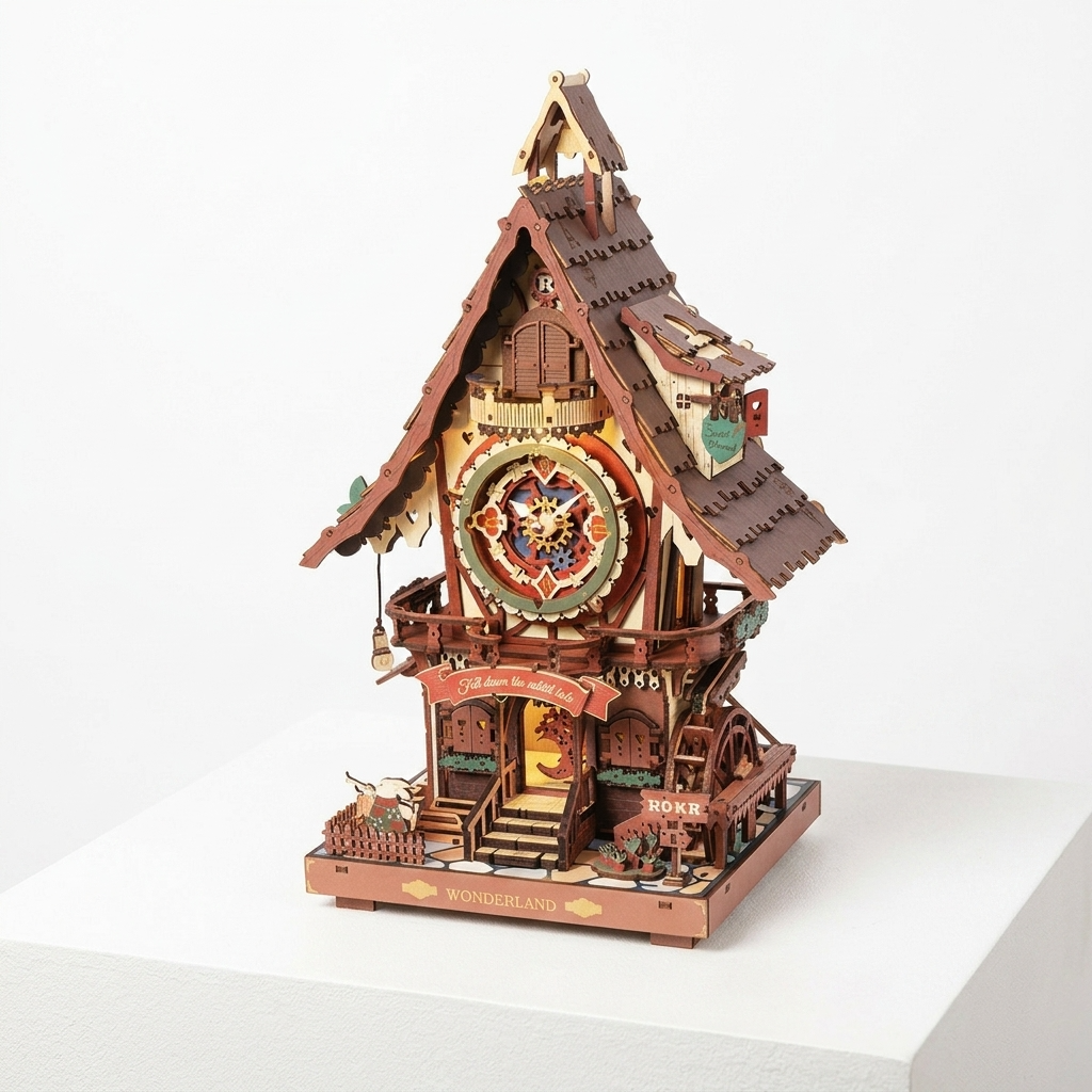 Puzzle 3D Horloge coucou