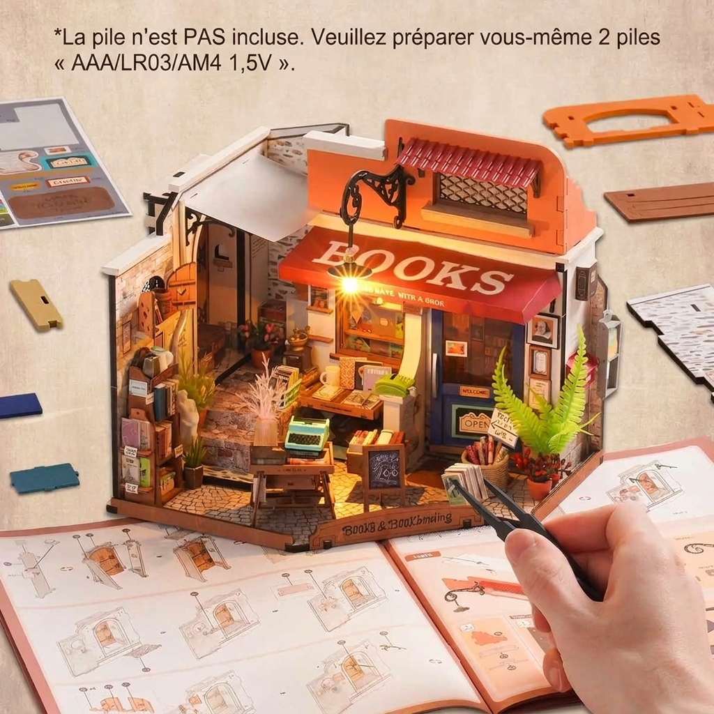 Maquette librairie