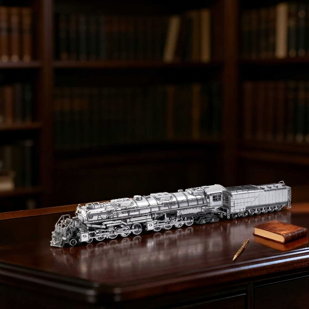 Maquette locomotive à vapeur métal