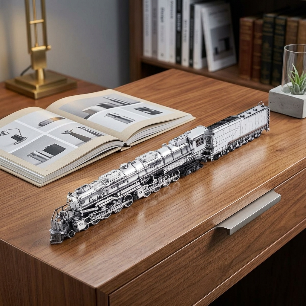 Maquette locomotive à vapeur métal