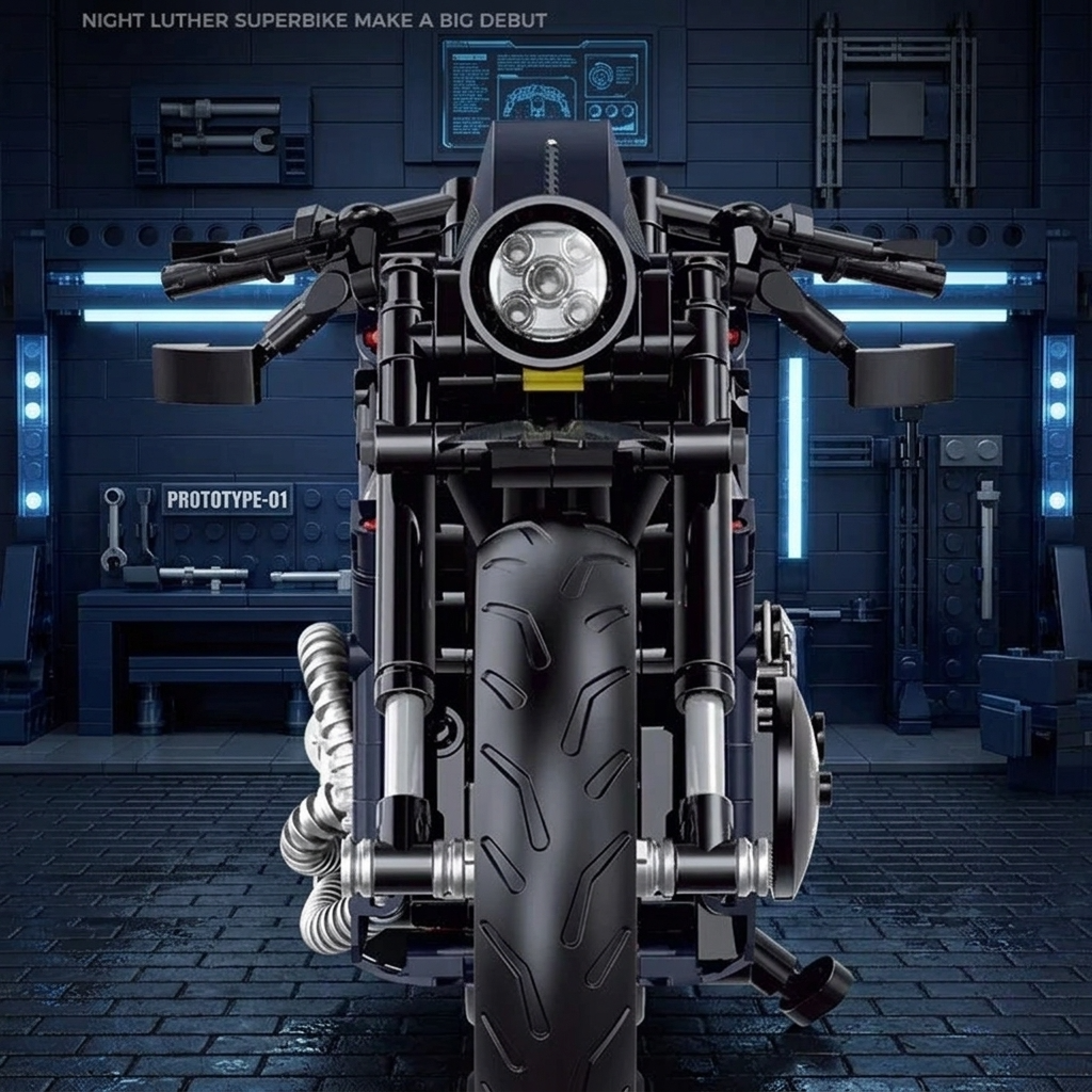 Maquette moto 1:8