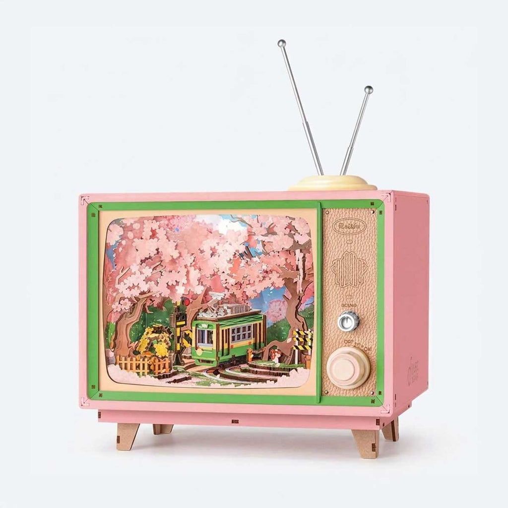 Maquette TV Rétro Sakura